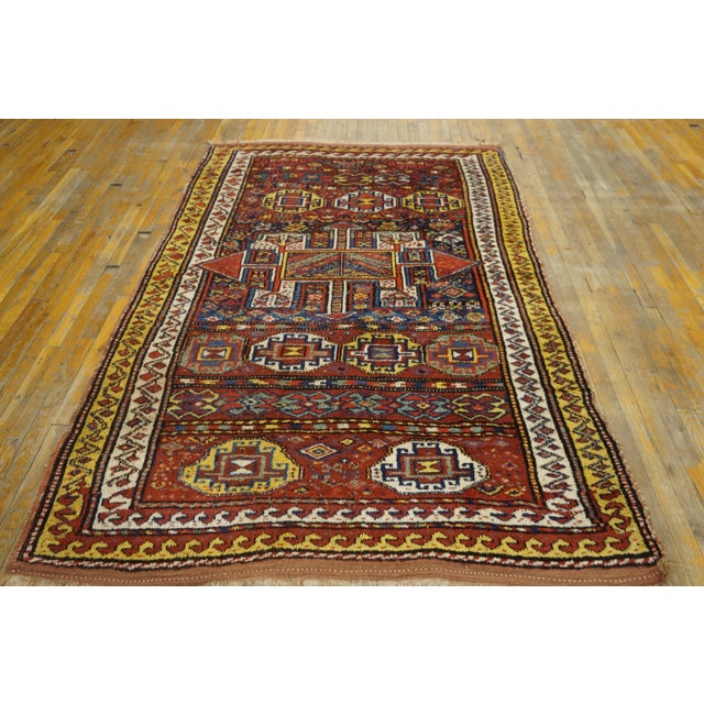 Late 19th Century Antique N.E.Persian Rug For Sale - Image 5 of 8
