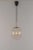 Glass Petite Limburg Chrome with Clear Glass Ball Pendant, Germany, 1970s For Sale - Image 7 of 12