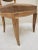 Set of Six 1940's Dining Chairs in Beech with Nickel Detail, Attributed to Rene Prou For Sale - Image 10 of 13