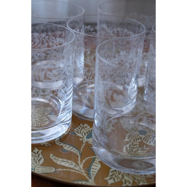 Glasses by Mariana Isra for Ribes the Art of Glass, 1990s, Set of 6 For Sale - Image 17 of 18