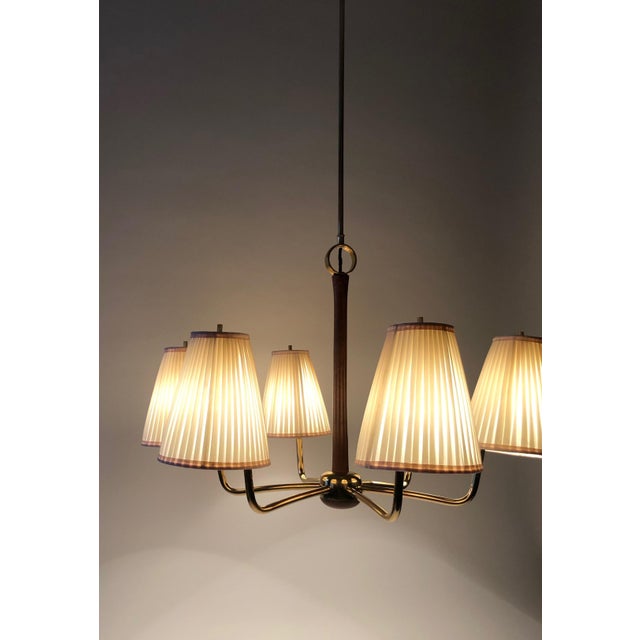 Mid-Century Kiri Chandelier attributed to Josef Frank, 1958 For Sale - Image 10 of 18