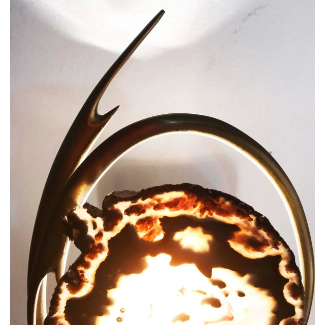 Modern 1970s Willy Daro Table Lamp For Sale - Image 3 of 9