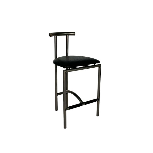 Postmodern Vintage Post Modern Rodney Kinsman "Tokyo" for Bieffeplast Style Barstools - Set of Three For Sale - Image 3 of 17