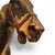 American Antique American Cast Metal Carousel Horse | Original Paint | Display Stand For Sale - Image 3 of 12
