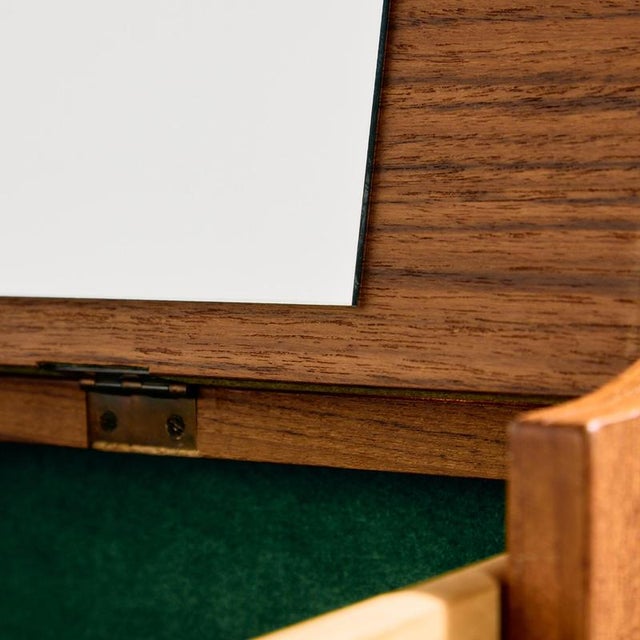 Teak Bureau Desk, 1960s For Sale - Image 9 of 18