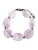 2000s Oscar De La Renta Necklace Choker Amethyst Large Smooth Tumble Beads Signed For Sale - Image 10 of 12