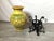Early 20th Century Large Yellow Tin Glazed Earthen Ware Pot on Stand For Sale - Image 5 of 11