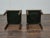 Pair of 19th Century English Oak Stools with Custom Linen Upholstery For Sale - Image 11 of 11