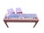 1980s 1980’s Chinese Chippendale Fretwork Sofa/Console Table For Sale - Image 5 of 17