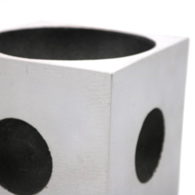 1970s 1970s Modernist Cube Sculpture by Artist Lorenzo Burchiellaro For Sale - Image 5 of 10