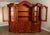Italian Burlwood Monumental Library Bookcase Cabinet For Sale - Image 12 of 12