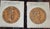 Paper Authentic Antique Early 18th C. Hubert Goltzius Chiaroscuro Color Woodcut Portraits of Roman Emperors -- Set of 12 For Sale - Image 7 of 9