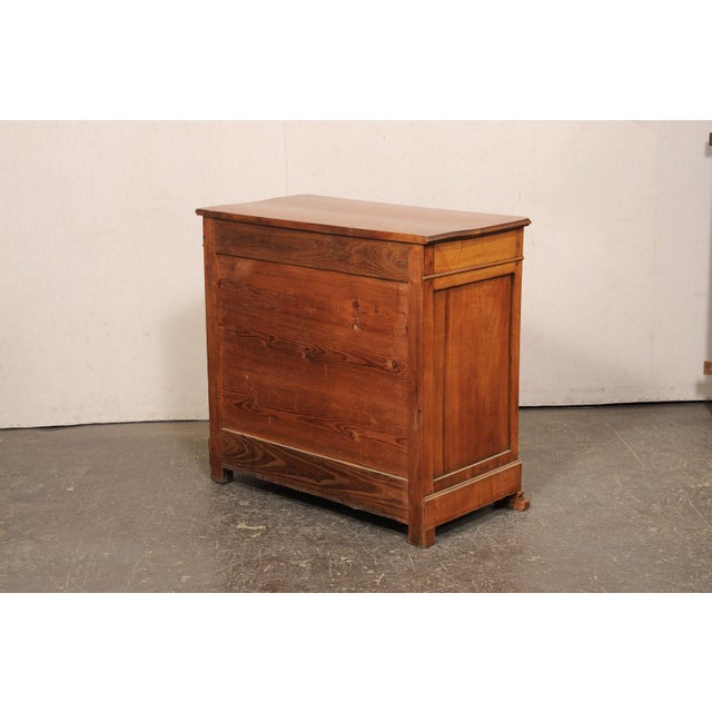 French Antique Cherry Wood 2-Door Cabinet For Sale - Image 9 of 14