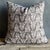 French Provincial Pua Floral Linen Pillow For Sale - Image 3 of 7