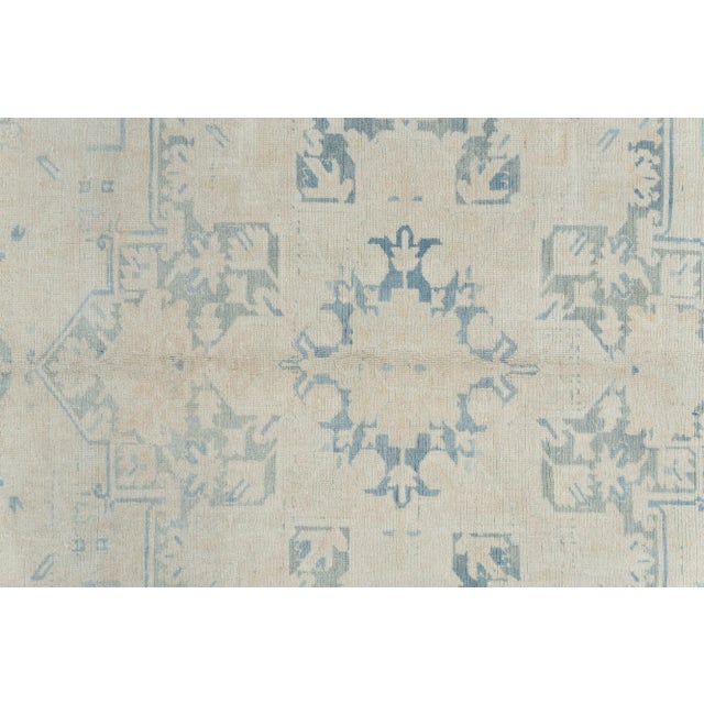 1940s Vintage Circa 1940 Heriz Rug 9'4 X 12' For Sale - Image 5 of 6