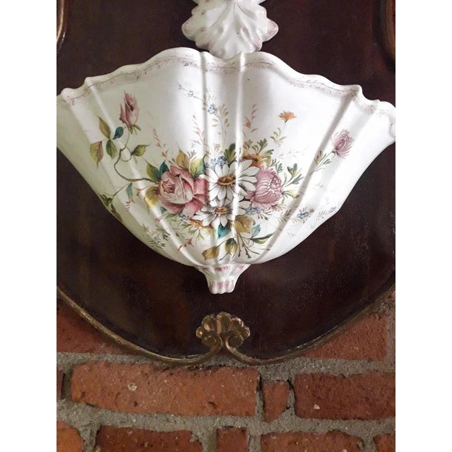 Fountain in Porcelain from Bassano, Set of 3 For Sale - Image 9 of 12