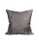 Contemporary The House of Scalamandré Strie Velvet Pillow, Seal For Sale - Image 3 of 3