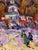 Purple Oil Painting Evening Arrival at Church Oleksiy Ivanyuk For Sale - Image 8 of 11