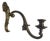 Classicist Bronze Wall Lamp, Germany, 1900s For Sale