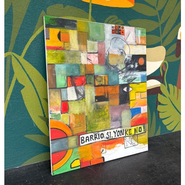 Abstract Abstract Protest Painting For Sale - Image 3 of 9