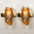 Crystal Glass Chandelier & Wall Lights by J.T. Kalmar, Set of 3 For Sale - Image 8 of 14