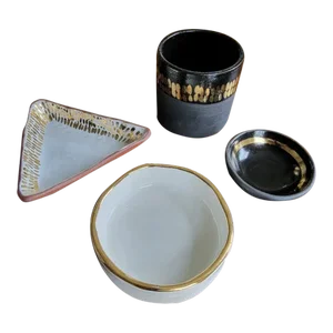 The Object Enthusiast Ceramic Vessel Set of 4