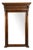 Antique Belgian Mechelen Carved Oak Mirror, 1800s For Sale