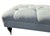 Ethan Allen 1990s Ethan Allen Anton Chesterfield Style Ottoman Bench Hobb Nail Foot Stool For Sale - Image 4 of 15