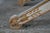 Ivory Vintage Italian Neoclassical X-Form Curule Bench Stool Ottoman Attributed to Baker Furniture For Sale - Image 8 of 18