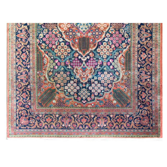 Early 20th Century Dabir Kashan Rug For Sale - Image 4 of 10