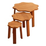 Vintage Nesting Tables, 1980s, Set of 3 For Sale