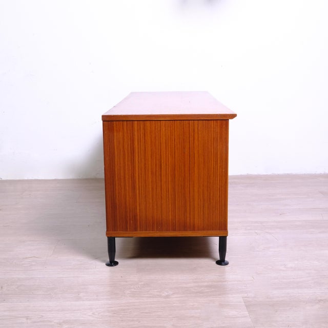Mid-Century Sideboard in Hand-Painted Wood, 1950s For Sale - Image 12 of 18