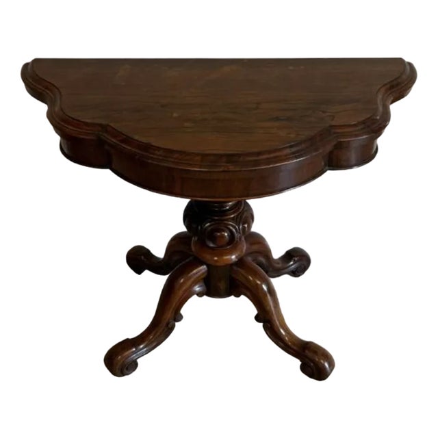 Antique Victorian Rosewood Tea Table, 1860 For Sale