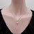 Metal 1990s Signature 14k Gold Rainbow Moonstone Pendant For Sale - Image 7 of 10