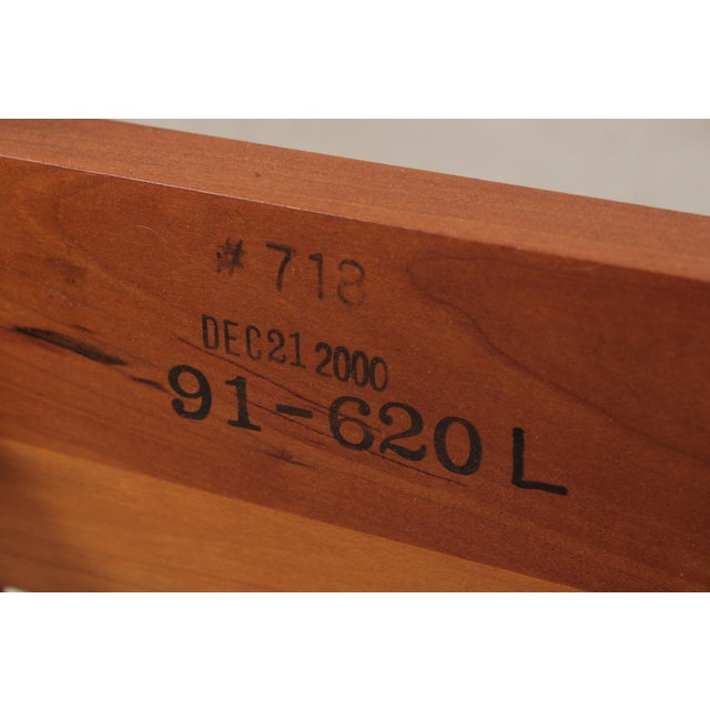 Stickley Mission Cherry King Size Bed For Sale - Image 17 of 18