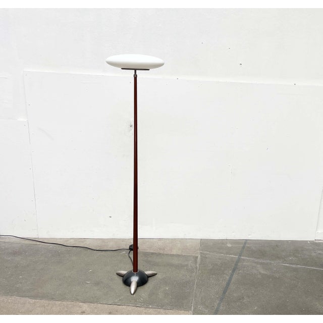 Metal Postmodern Early Model Pao F Tripod Floor Lamp by Matteo Thun for Arteluce, Italy, 1990s For Sale - Image 7 of 18