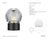 Waterford by Visual Comfort Signature Circon 7" Rechargeable Accent Lamp in Bronze with Clear Crystal Designer: Waterford...