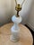 Mid-Century Modern Italian Opaline Lamp Circa 1960's For Sale - Image 3 of 5