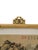 Mid 20th Century Mid 20th Century Framed Pair of Chinese Traditional ShanShui Landscape Paintings on Silk in Bamboo Gold-Toned Frames For Sale - Image 5 of 6