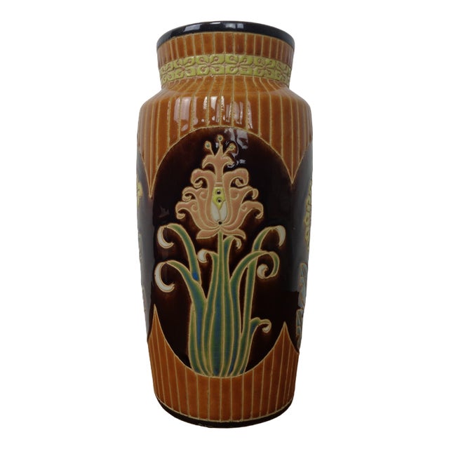 Art Nouveau Pottery Vase, 1920s For Sale