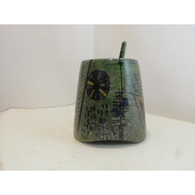 Vase with Lid by Carlo Zauli, 1950s For Sale - Image 9 of 18