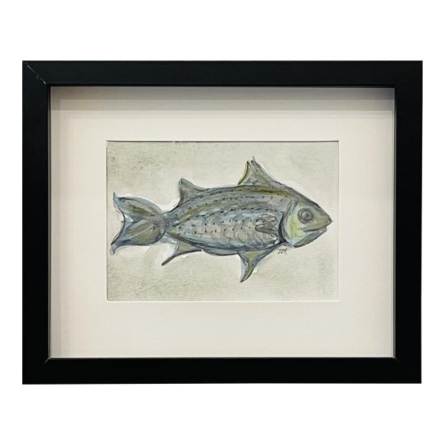 Contemporary Mixed-Media Watercolor​ - By JJ-Hogan | Will You Follow Me?, Framed For Sale