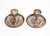 Pair of Silver-Plated Egg Cups with Underplates, Europe, mid-20th century. Elegant pair of silver-plated egg cups with...
