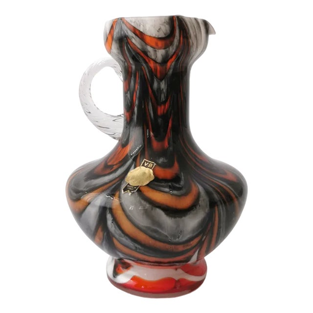 Vintage Opaline Vase by Carlo Moretti for Vb / Vetreria Borgonovo, Italy, 1960s For Sale