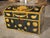 French 19th Century Hand Painted Polychrome Trunk With Floral Decor, Normandy France For Sale - Image 3 of 18