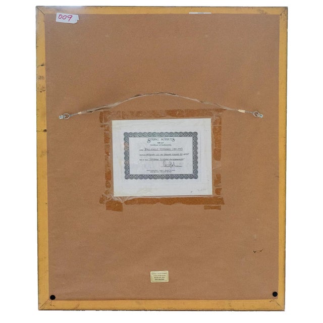 Mid 20th Century Paul-Emile Pissarro - Winter Landscape, Oil on Canvas For Sale - Image 4 of 5