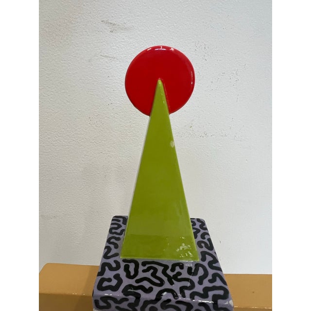 Ettore Sottsass Vintage Michael Duvall Memphis Style Ceramic For Sale - Image 4 of 10