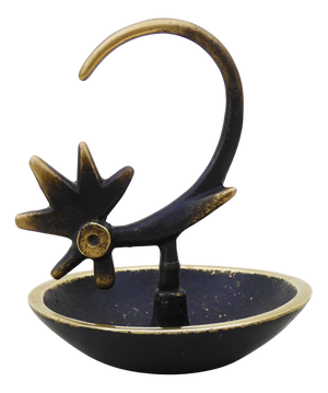 Vintage Austrian Rooster Ring Catcher by Walter Bosse, 1950s
