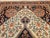 19th Century Persian Farahan Sarouk Rug, Handwoven Floral Patter, Ivory & Blue, 5’ X 7’ For Sale - Image 9 of 12
