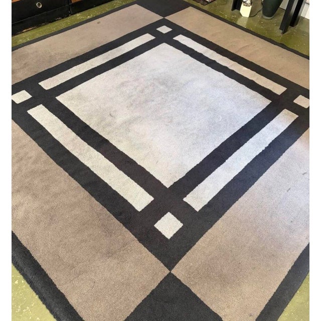 Toulemonde rug, Romanex de Boussac, 1980. Good condition. Minor flaws. This piece has an attribution mark, I am sure that...